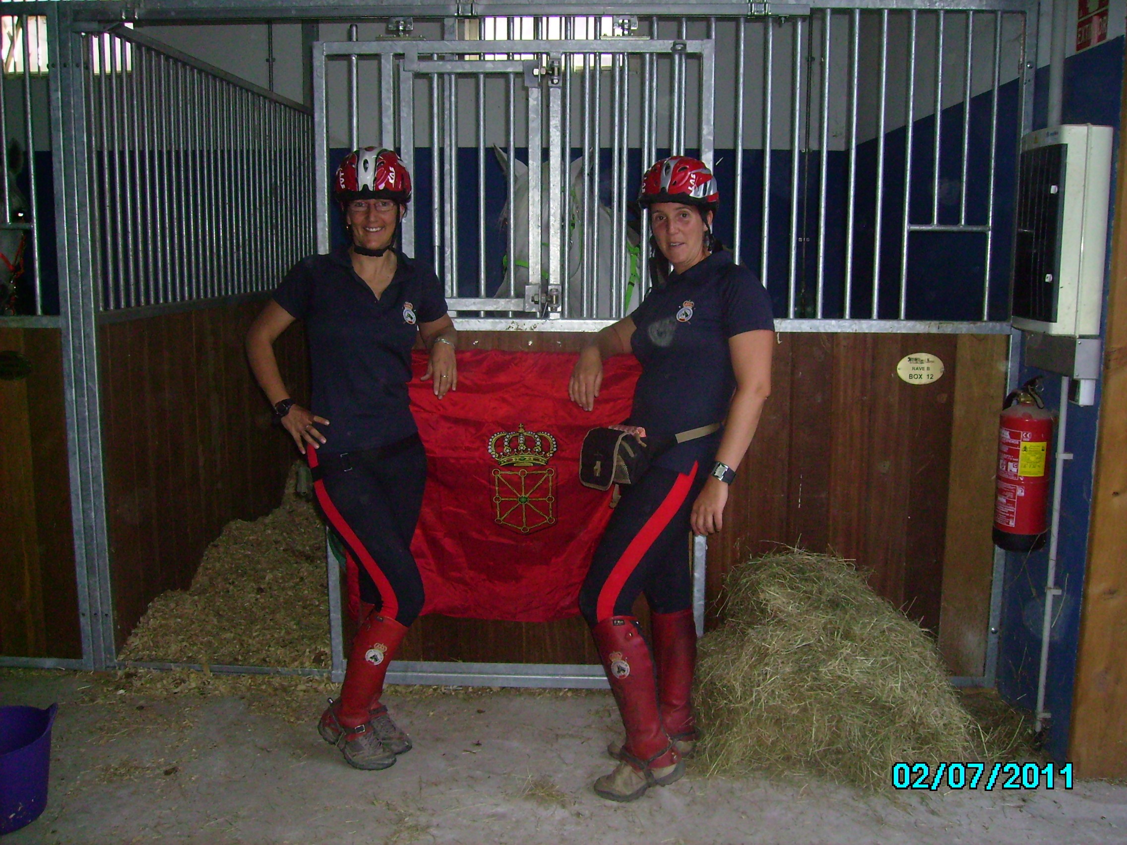 Las amazonas Navarras Vanessa Bravo y Marina Zapata participaran en el TREC** de El Espinar