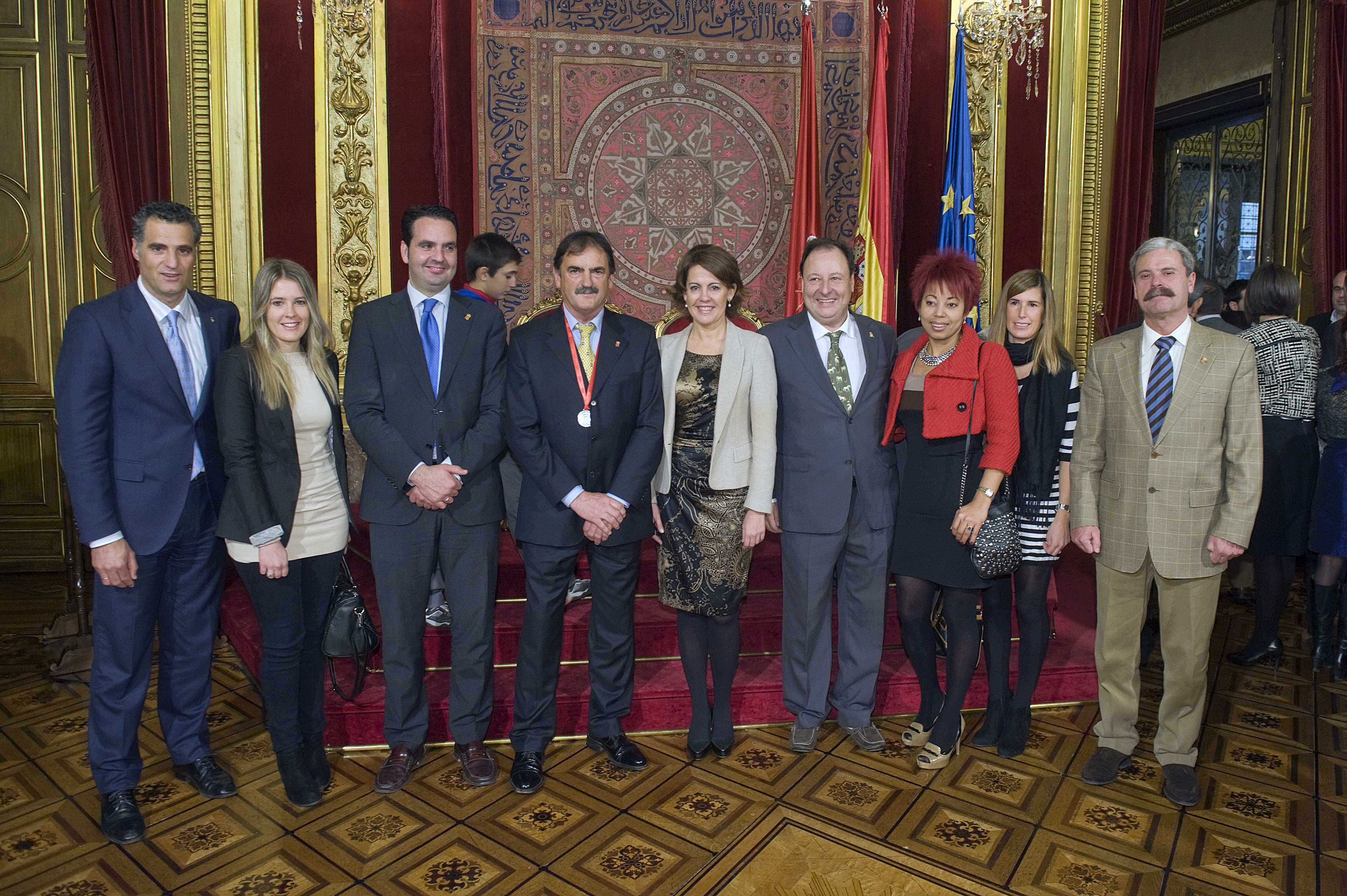 Cesar Perez de Zabalza Musquiz medalla de plata al merito deportivo