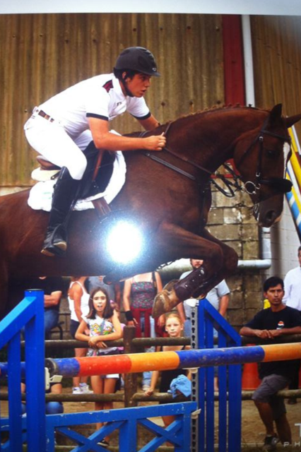 Miguel Laiz Zandio participa en el Campeonato de Espa&ntilde;a Juveniles de Salto