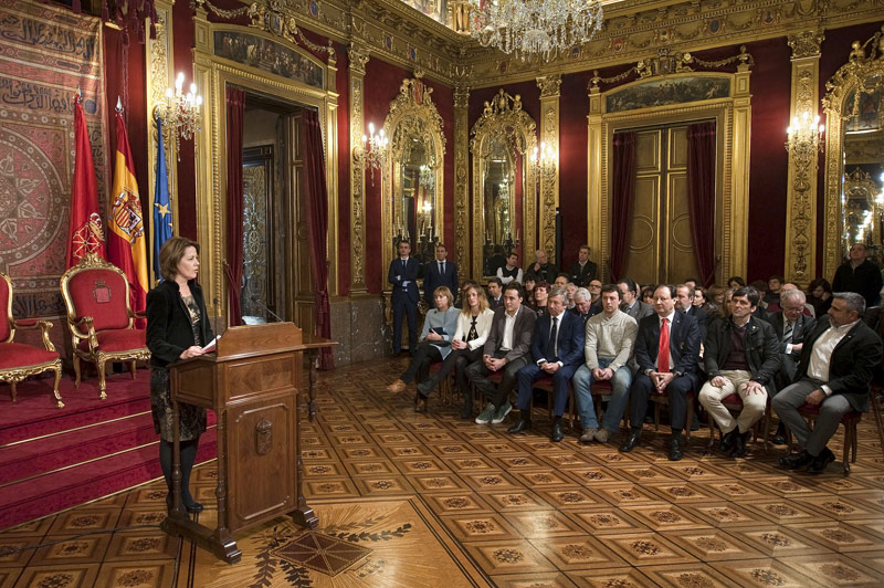 La Federación Navarra de Hípica ha sido galardonada por el Gobierno de Navarra como mejor federación deportiva 2014