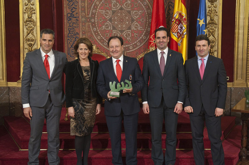 La Federación Navarra de Hípica ha sido galardonada por el Gobierno de Navarra como mejor federación deportiva 2014