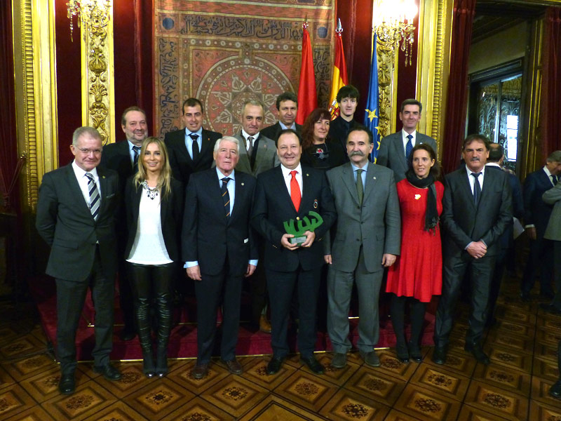 La Federación Navarra de Hípica ha sido galardonada por el Gobierno de Navarra como mejor federación deportiva 2014