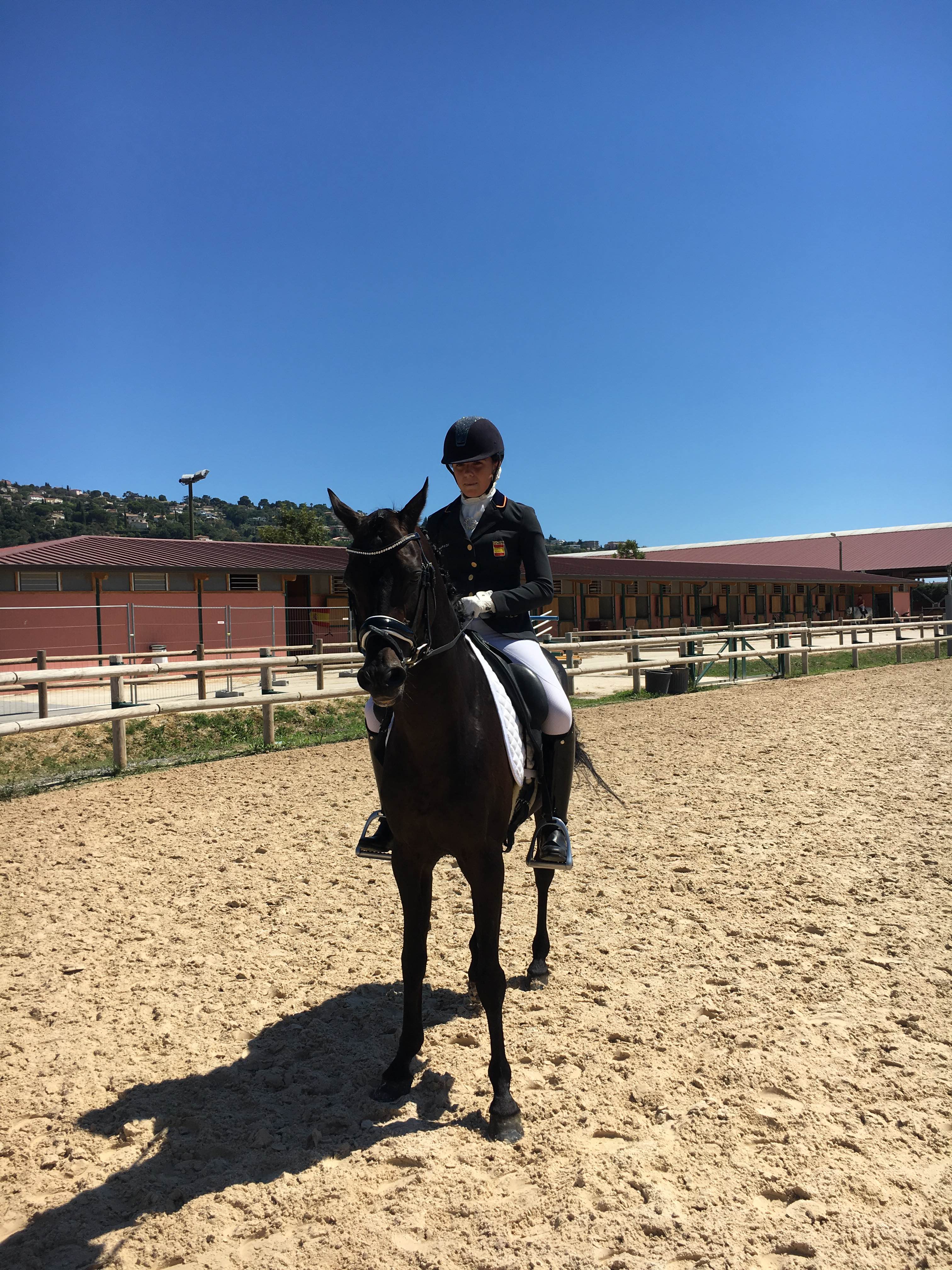 Ane Mart&iacute;n Ladron Campeonato Internacional Doma Cl&aacute;sica en Niza (Francia)