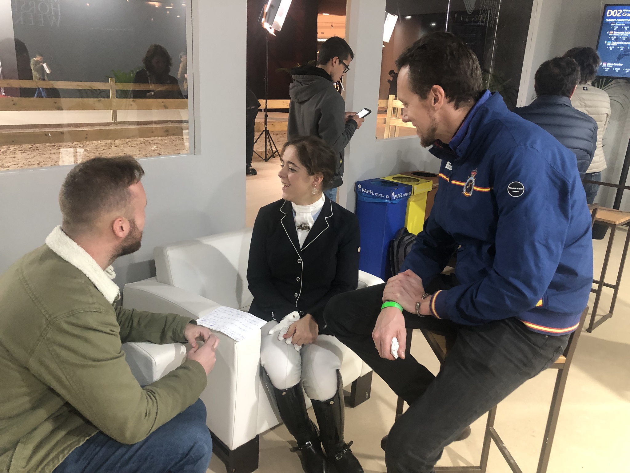 Entrevista de Marca a Natalia Quintana con motivo de su participaci&oacute;n en la Madrid Horse Week 2019