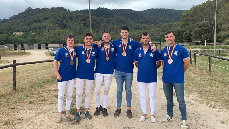 El Horseball Iru&ntilde;a tercero en la Liga Nacional