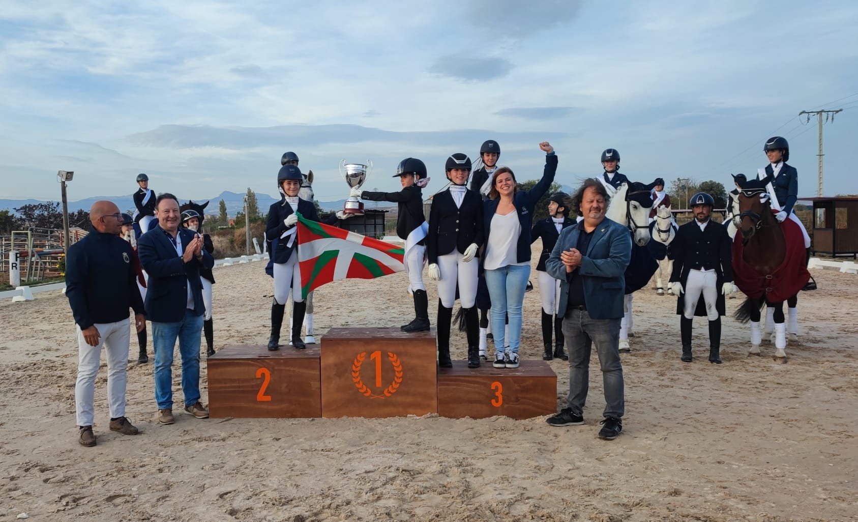 La Federación Navarra concluye en el podio de la I Copa Federaciones