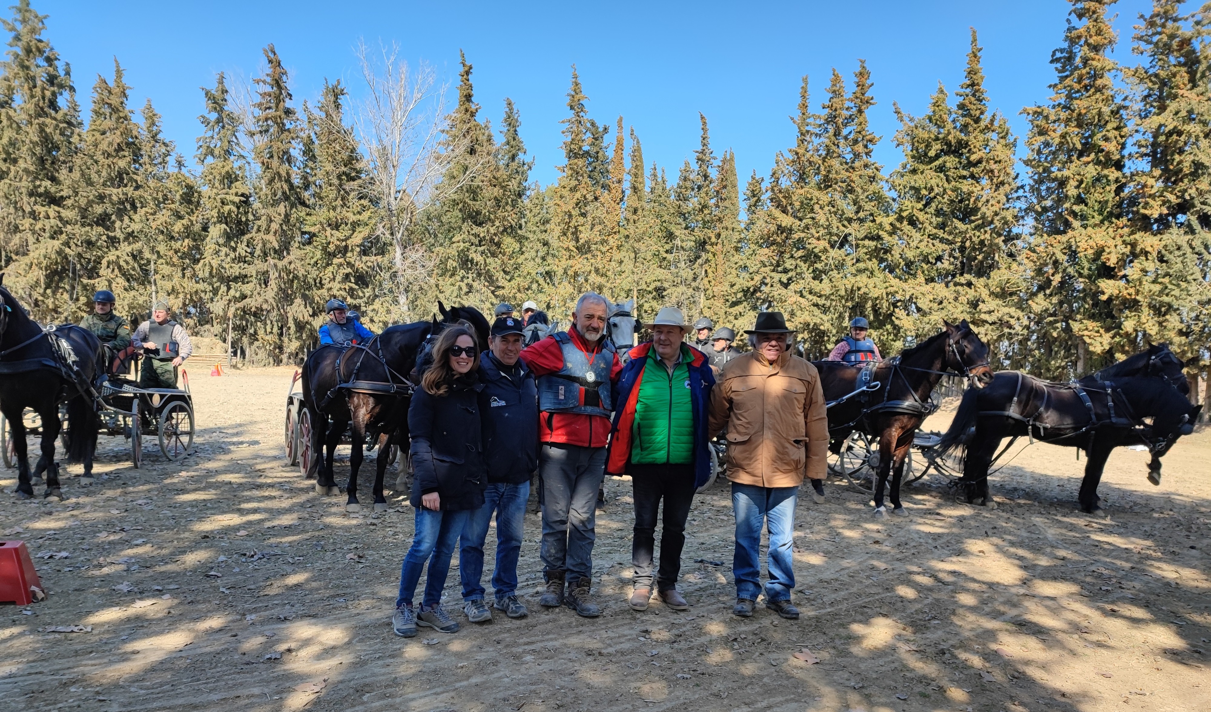 Figarol acogió la Primera Fase del Campeonato Navarro de Enganches