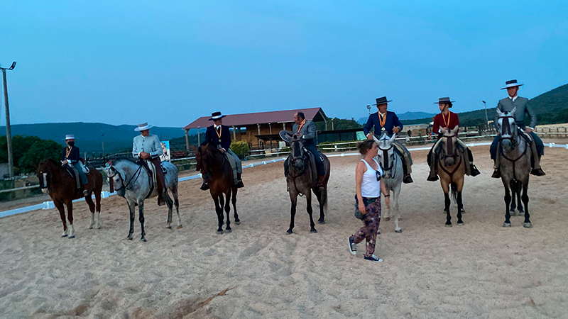Mucho calor en la &uacute;ltima Fase del Campeonato Navarro de Doma Vaquera