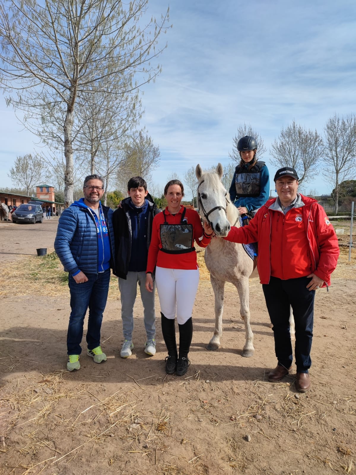 Victoria navarra en el TREC de Tordesillas