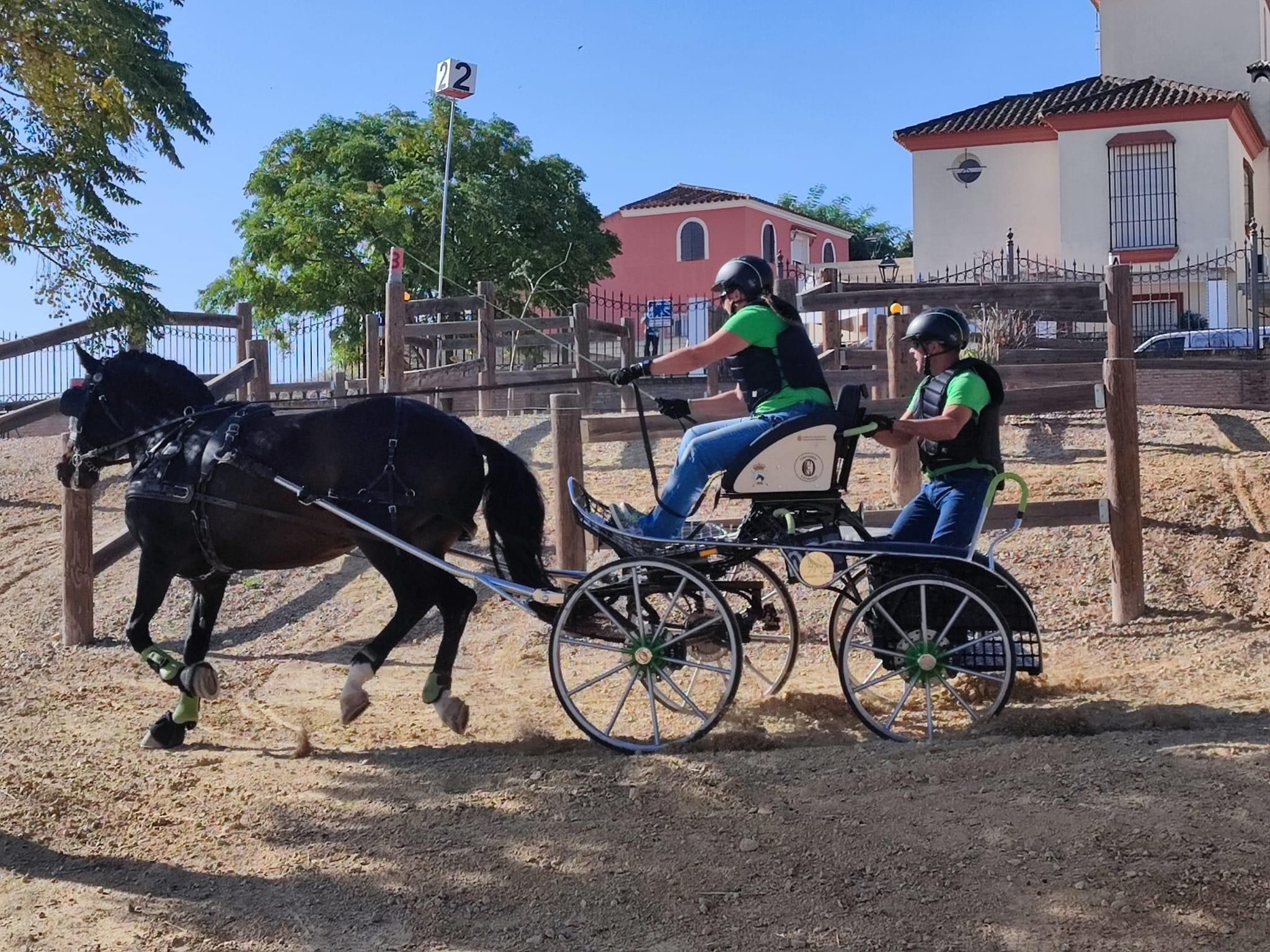 Bronce Navarro en el Campeonato de España de Enganches Concurso Completo