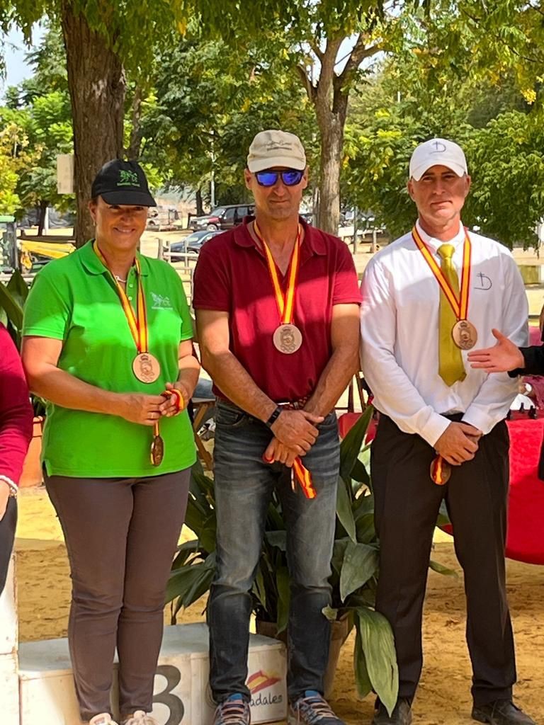 Bronce Navarro en el Campeonato de Espa&ntilde;a de Enganches Concurso Completo