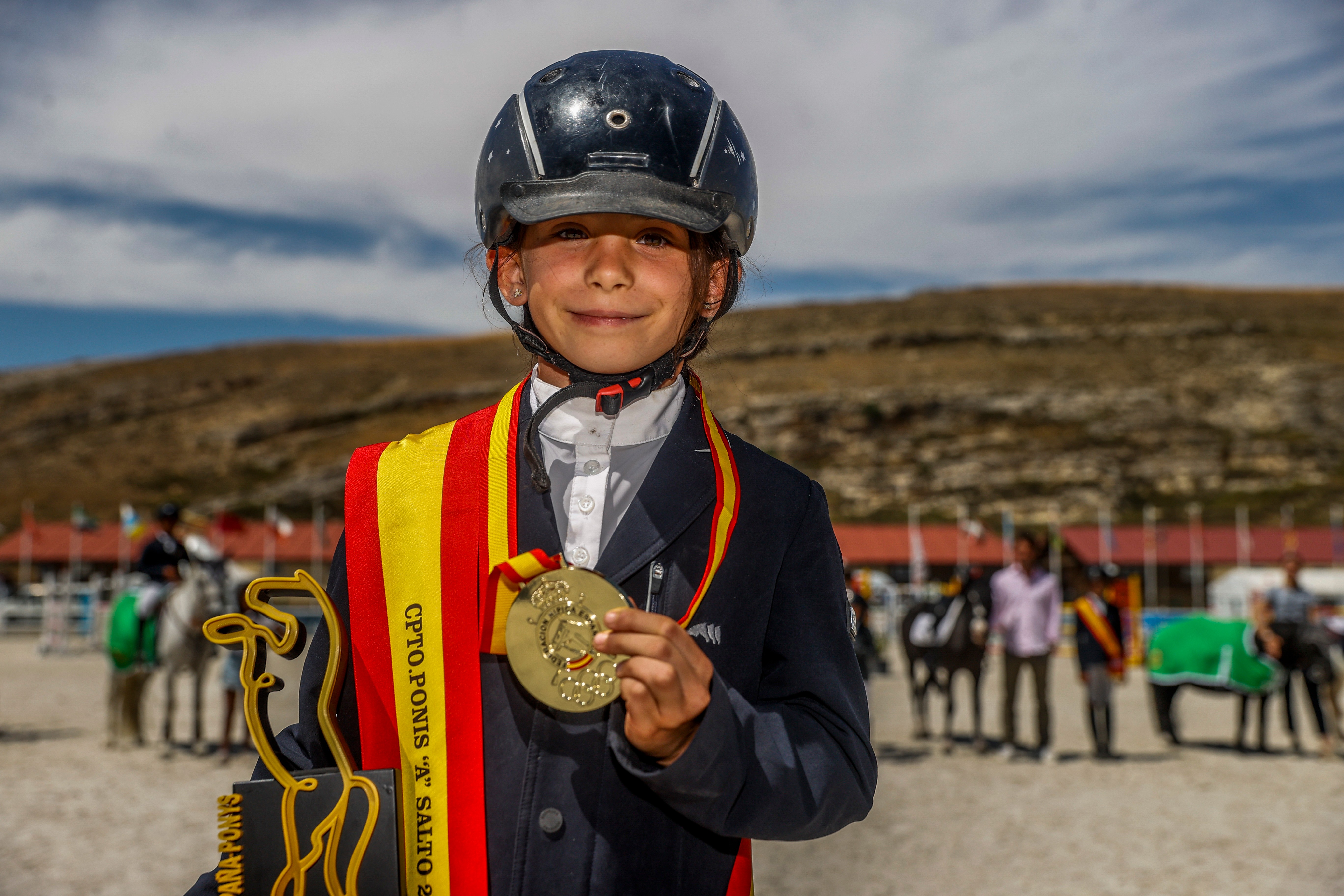 Triple medalla para Navarra en el Campeonato de España de Equitación con Ponis