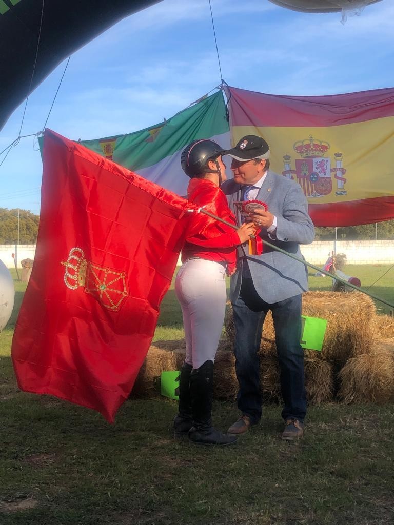 Uxue Rodríguez Merino, Campeona de España de TREC