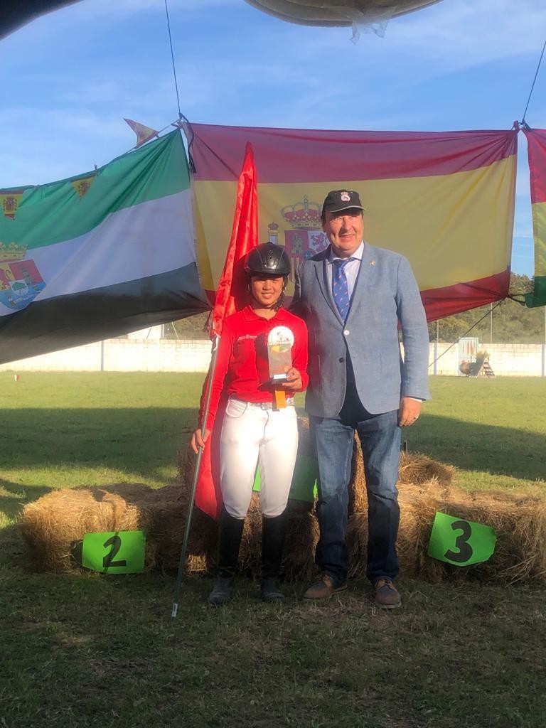 Uxue Rodríguez Merino, Campeona de España de TREC