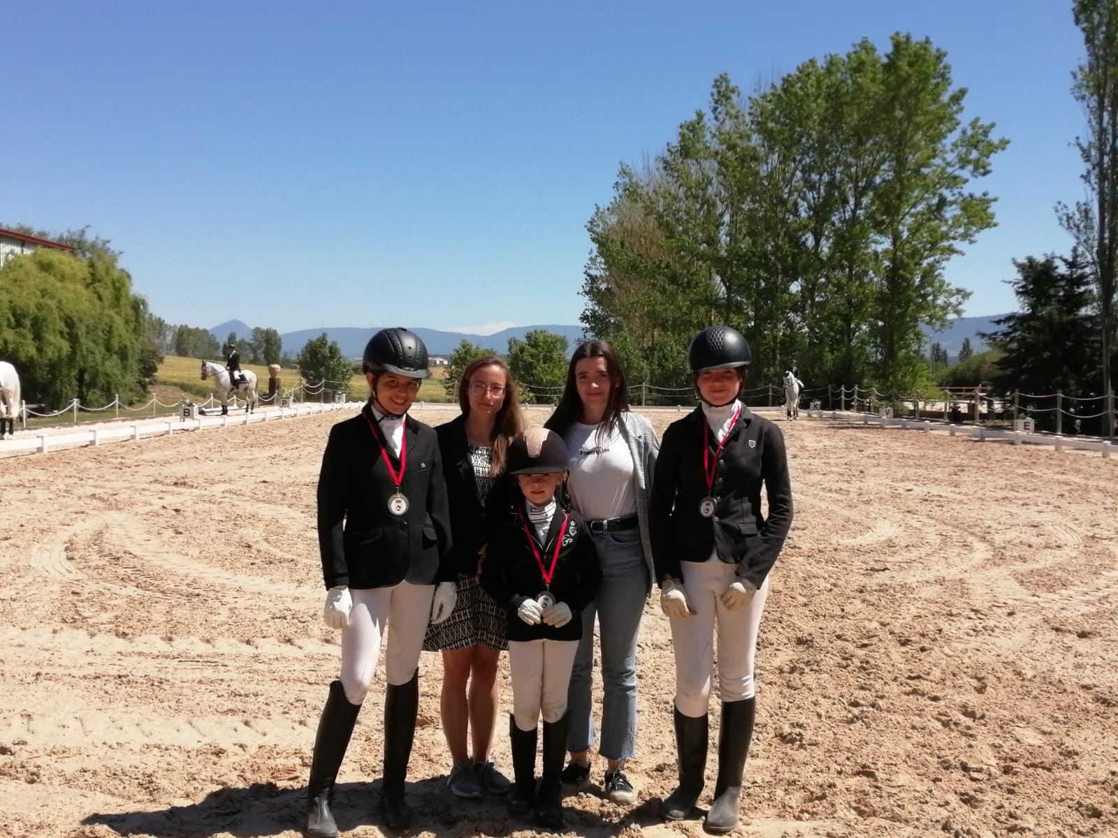 Añezcar acogió la Tercera Fase del Campeonato Navarro de Doma Clásica y Juegos Deportivos