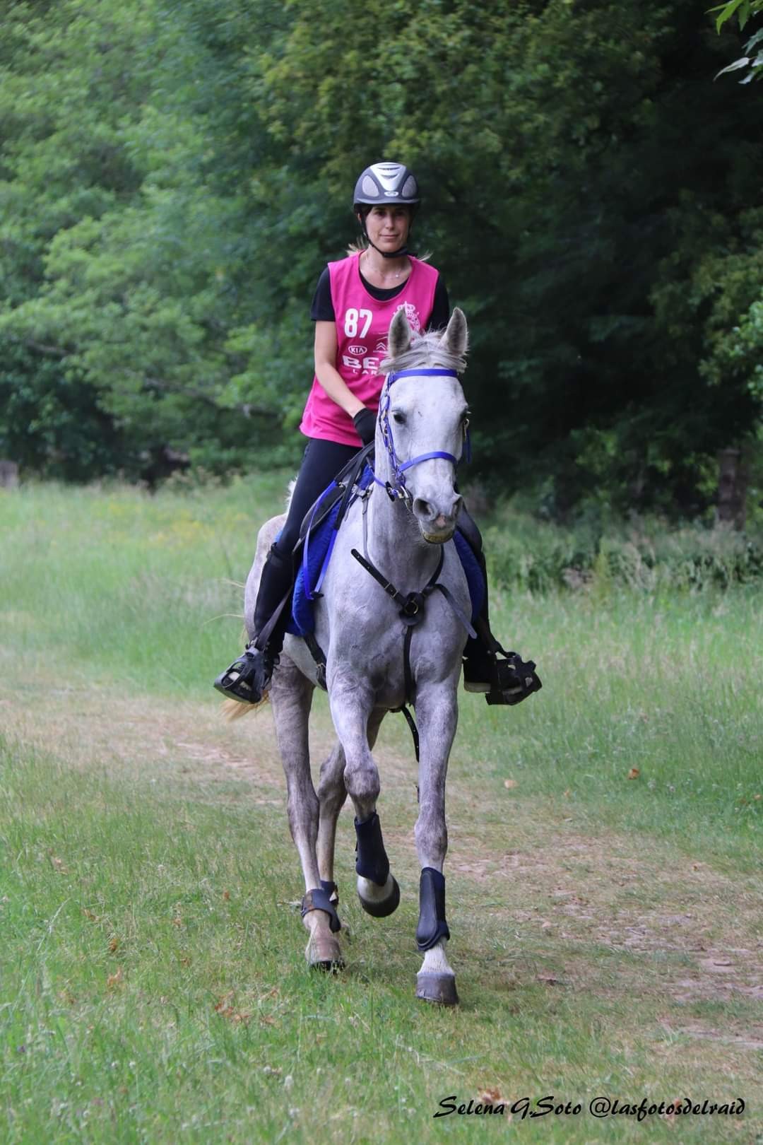 Silvia Pérez De Zabalza quinta en el Raid de Liendo