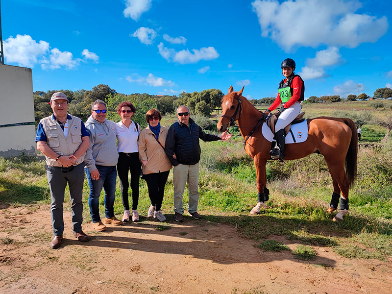 Un binomio navarro en el Campeonato del Mundo de TREC