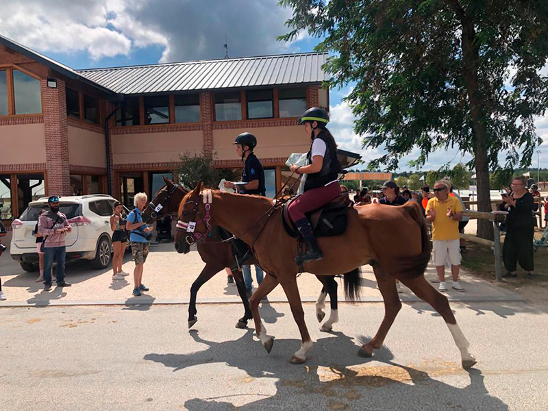 Dos Juniors navarros en el Campeonato del Mundo de TREC