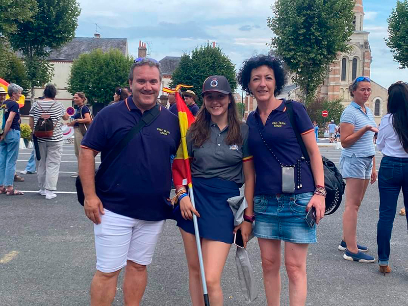 Dos Juniors navarros en el Campeonato del Mundo de TREC