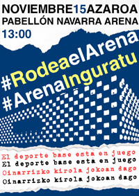 El 15 de noviembre #RodeaelArena