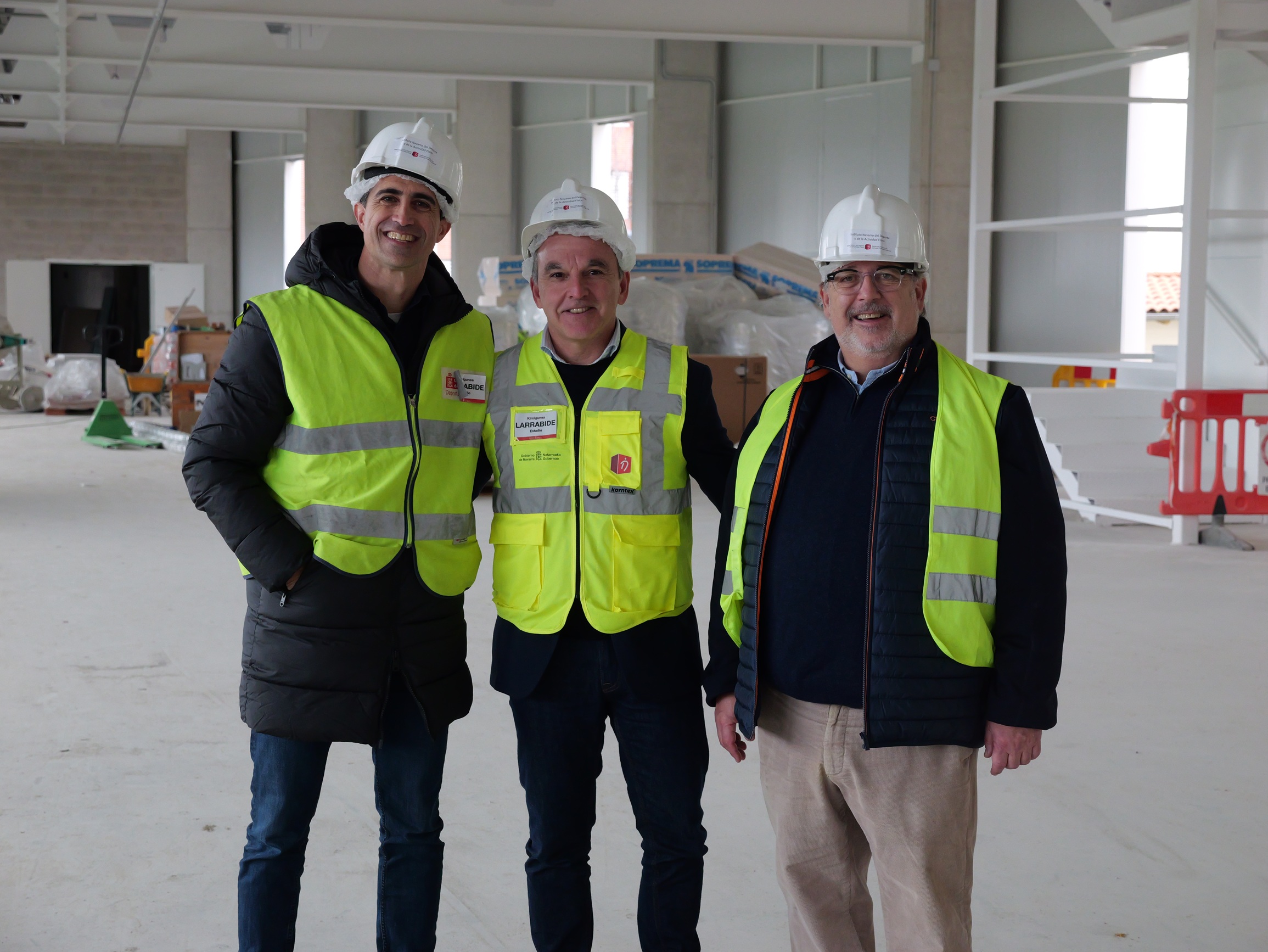 Aitor Canibe visita Pamplona en una jornada de trabajo junto a la Fundaci&oacute;n Miguel Indurain