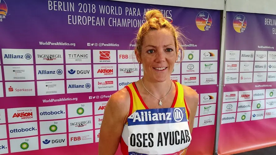 Izaskun Os&eacute;s logra la plata en 1.500 metros T13 en el Mundial de atletismo de Nueva Delhi