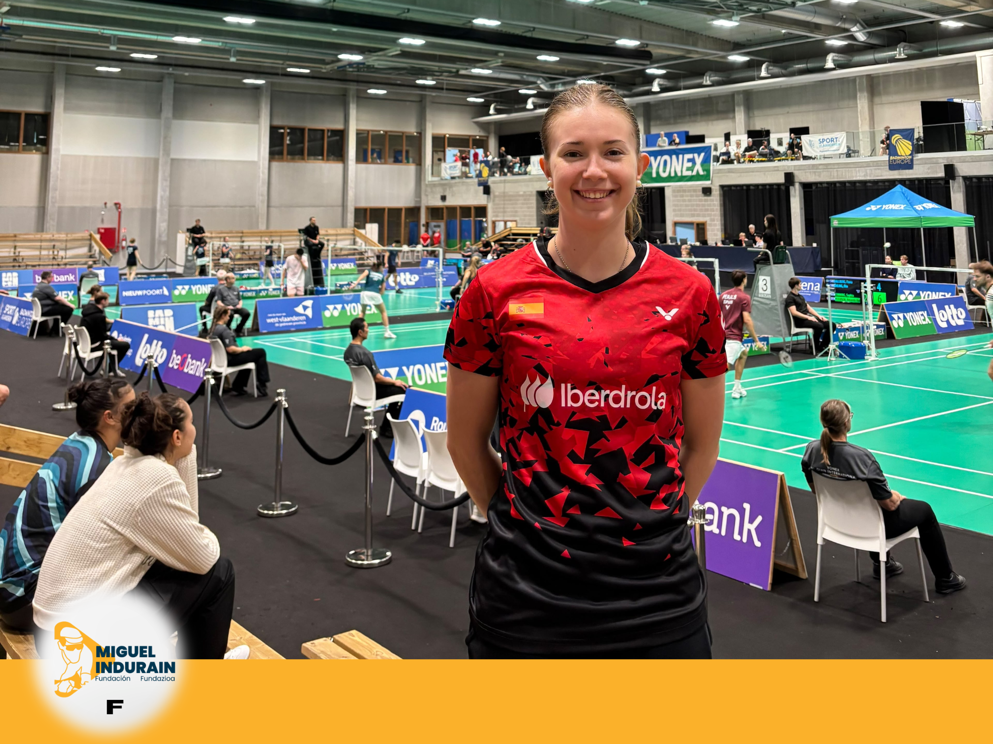 Amaia Torralba, a un paso del cuadro principal en Bélgica y clave en la Copa Iberdrola