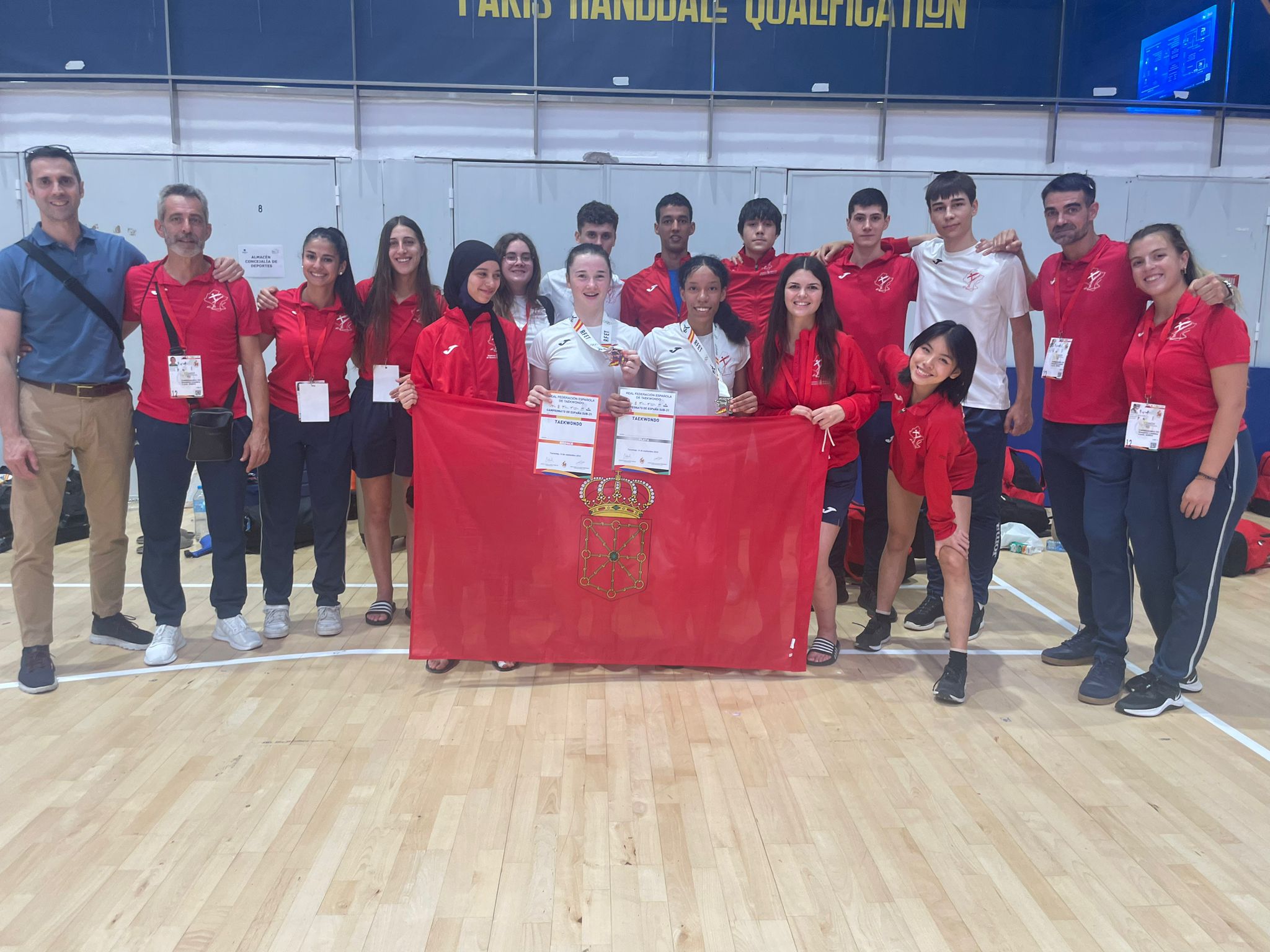 TRES MEDALLAS PARA PARA NAVARRA EN EL CAMPEONATO DE ESPA&Ntilde;A DE TAEKWONDO