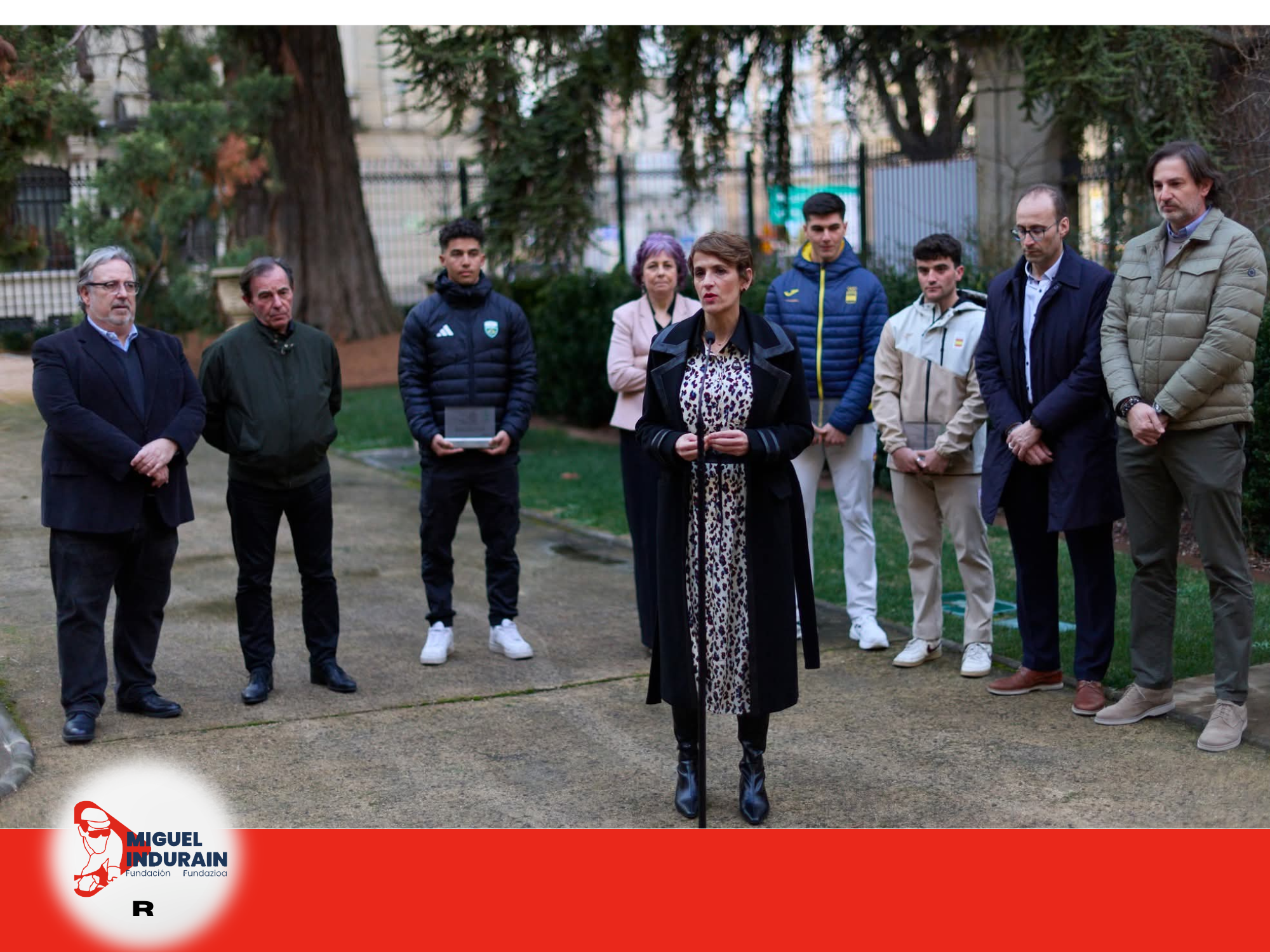 La presidenta del Gobierno de Navarra recibe a los deportistas ol&iacute;mpicos de la Fundaci&oacute;n
