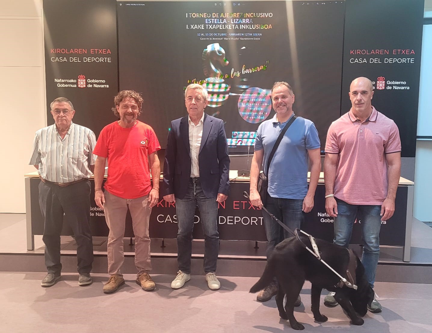 PRESENTACI&Oacute;N DEL TORNEO DE AJEDREZ INCLUSIVO ESTELLA-LIZARRA