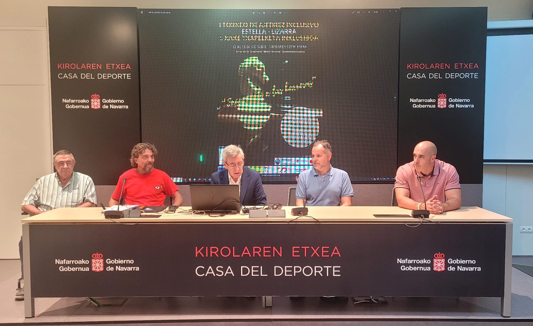 PRESENTACI&Oacute;N DEL TORNEO DE AJEDREZ INCLUSIVO ESTELLA-LIZARRA