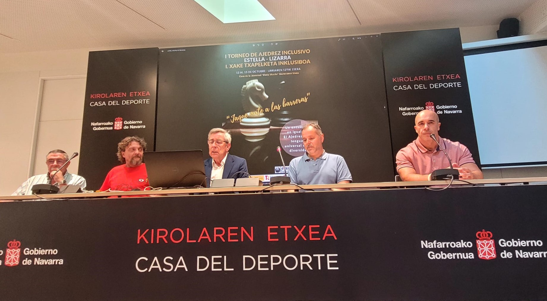 PRESENTACI&Oacute;N DEL TORNEO DE AJEDREZ INCLUSIVO ESTELLA-LIZARRA