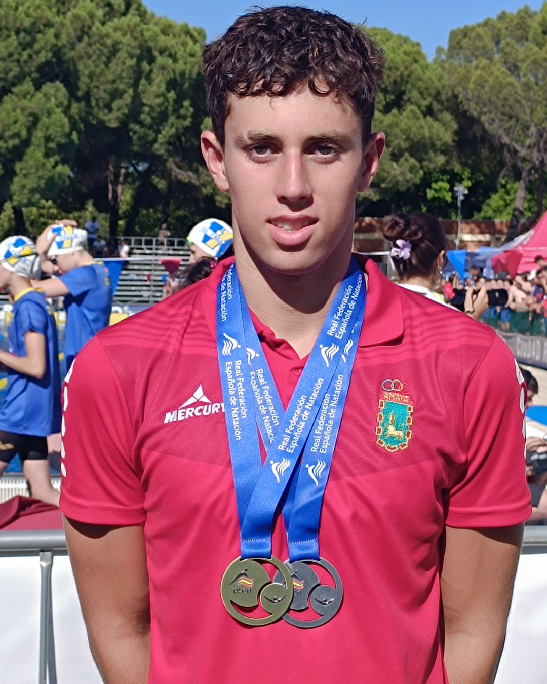 Alain Sobrido se cuelga el oro y la plata en los Campeonatos de Espa&ntilde;a de nataci&oacute;n