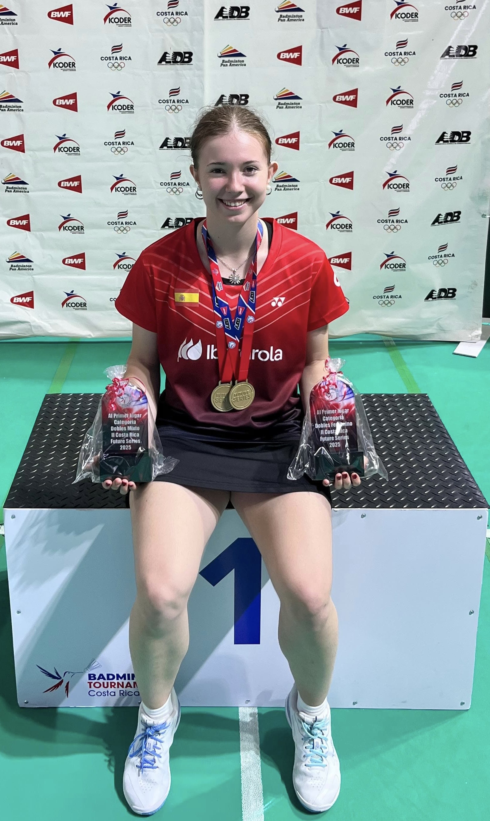 Amaia Torralba arrasa en Costa Rica: cuatro oros en dos torneos internacionales