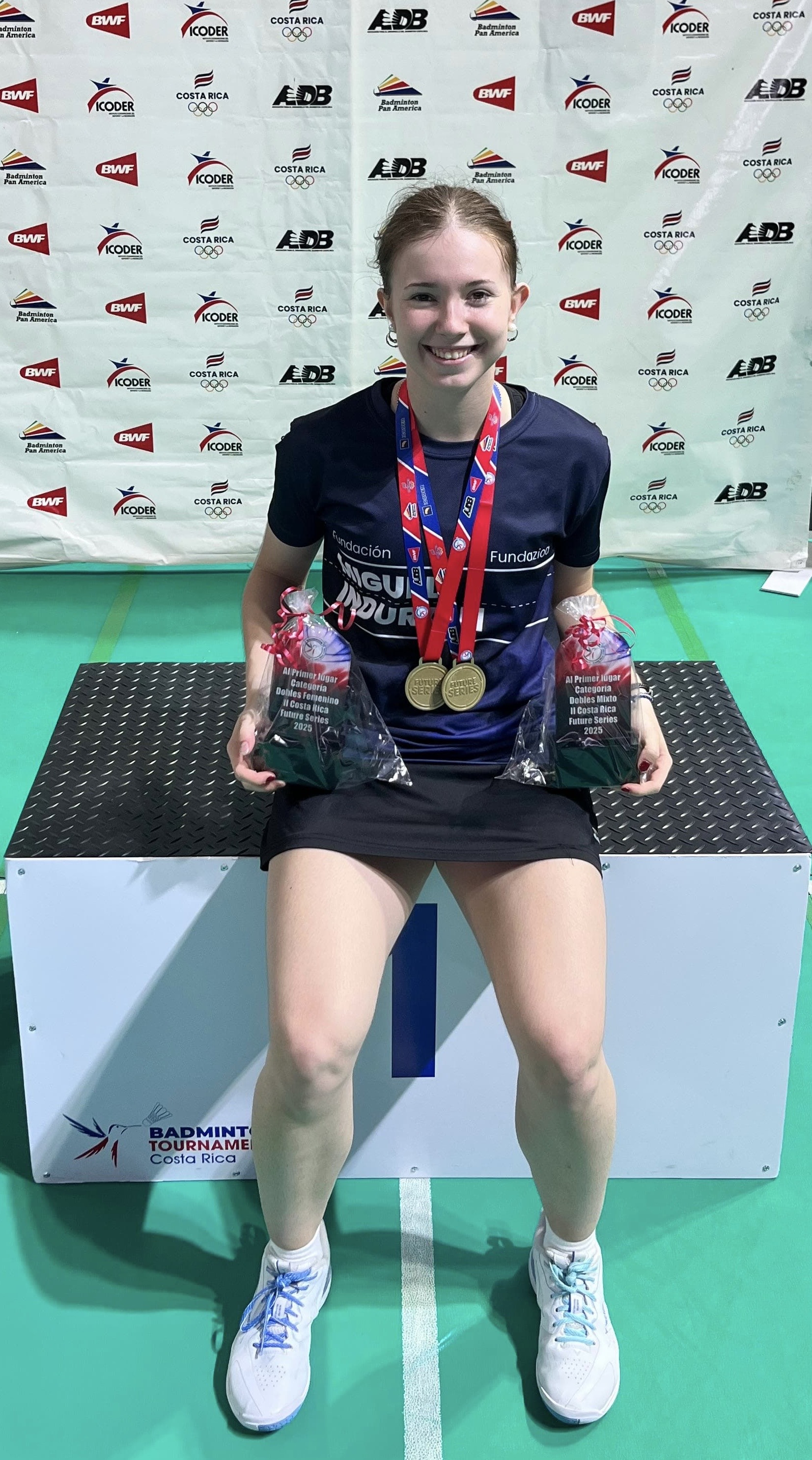 Amaia Torralba arrasa en Costa Rica: cuatro oros en dos torneos internacionales