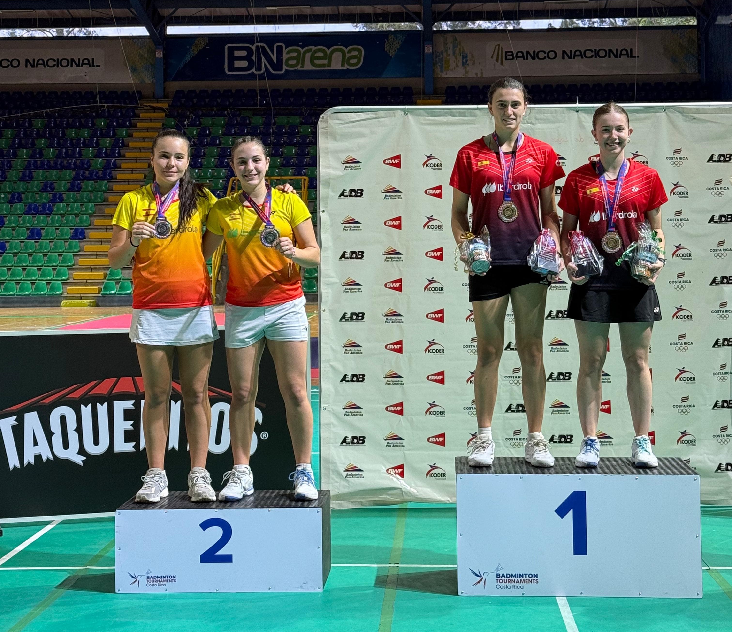 Amaia Torralba arrasa en Costa Rica: cuatro oros en dos torneos internacionales