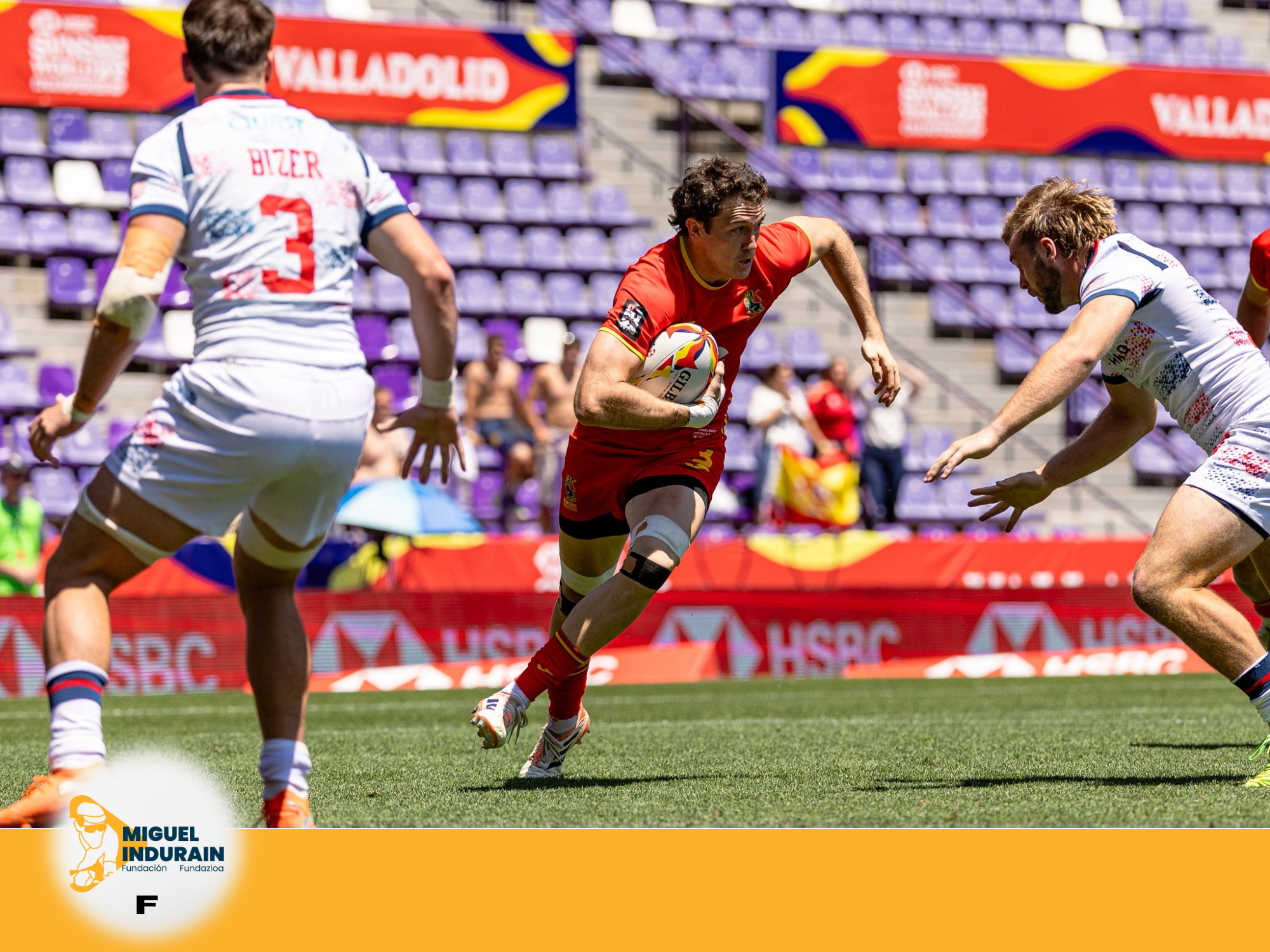 &Aacute;ngel Bozal, referente navarro en la final del circuito mundial de rugby 7 en Burdeos