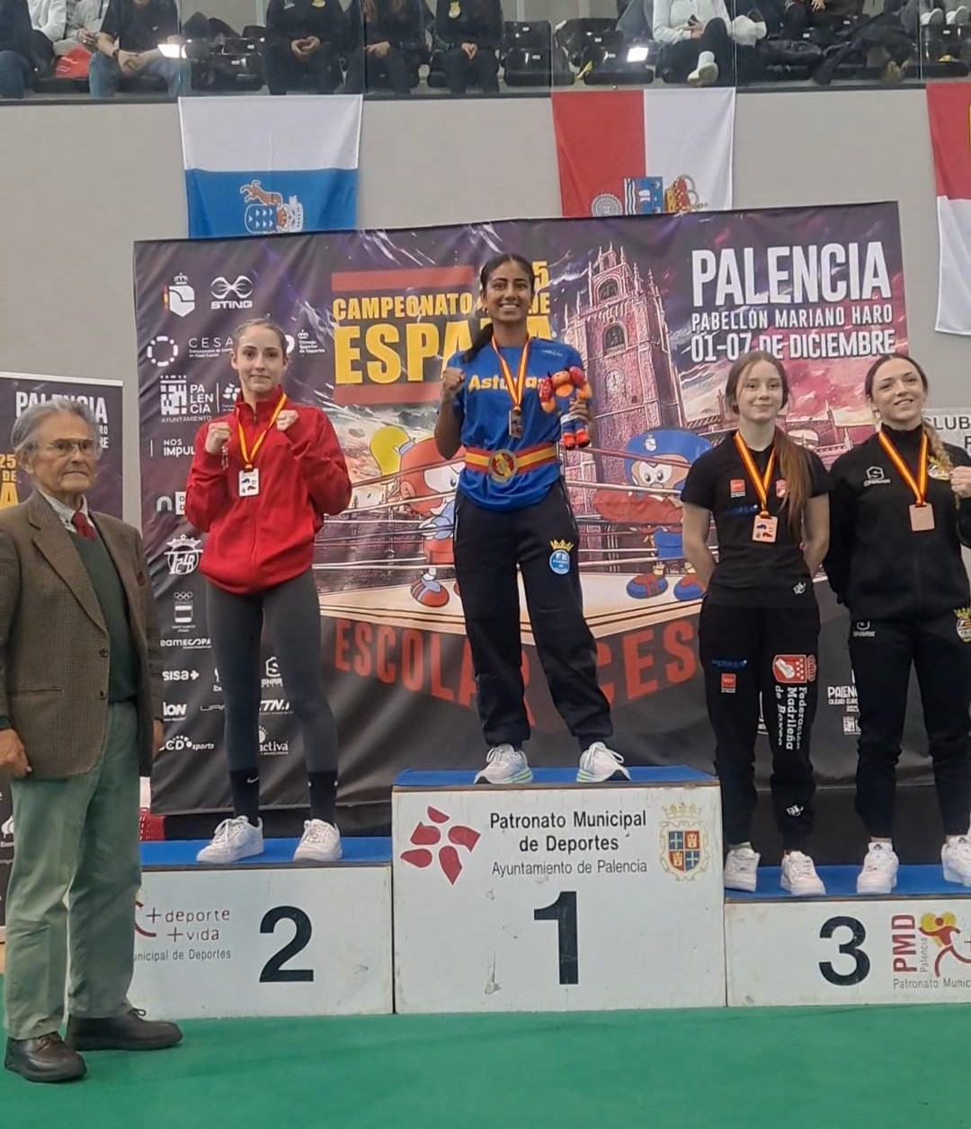 La navarra &Aacute;ngela G&oacute;mez subcampeona junior en los Nacionales de Boxeo 2025