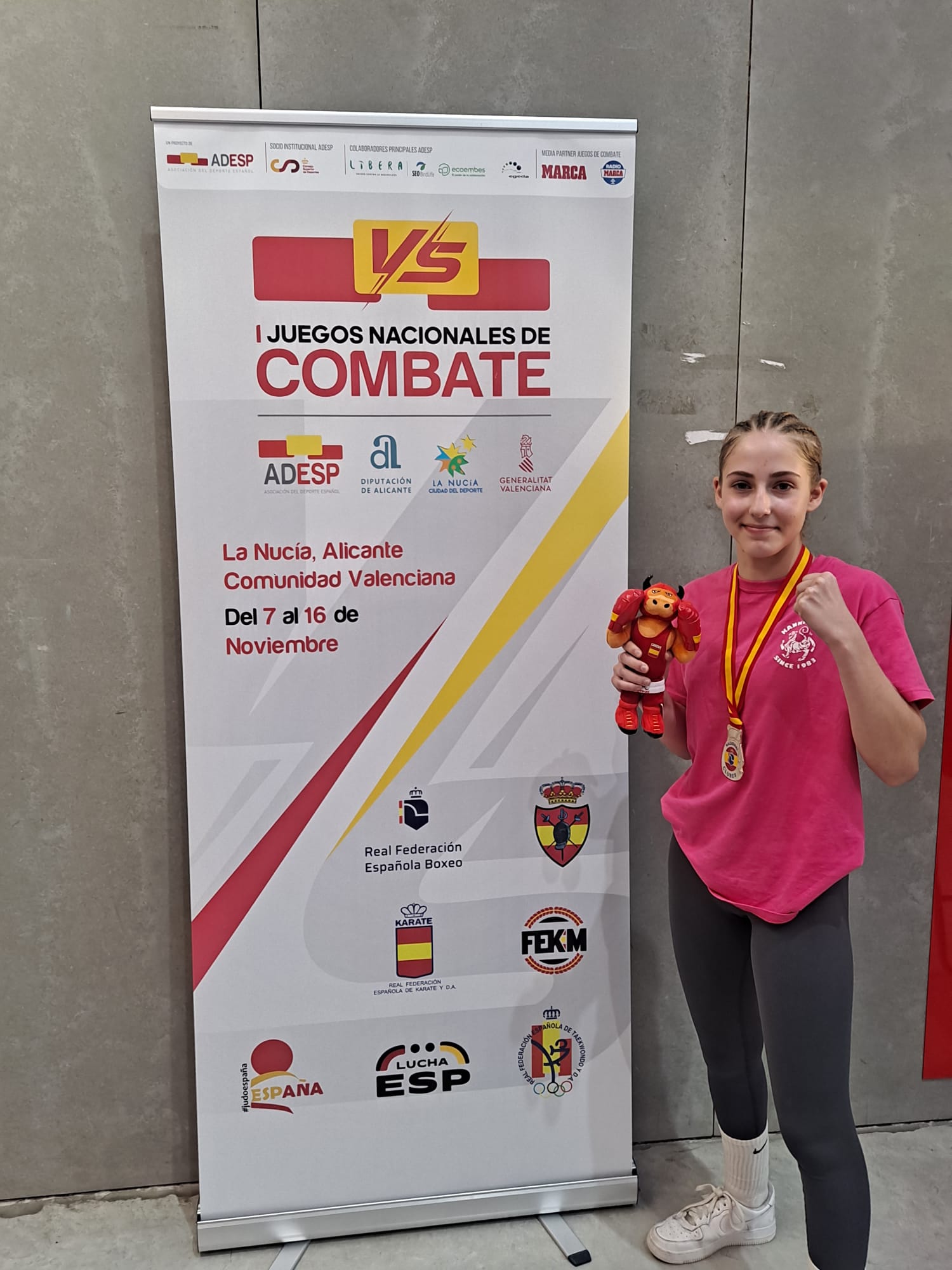 &Aacute;ngela G&oacute;mez, campeona de Espa&ntilde;a de clubes en -48 kg