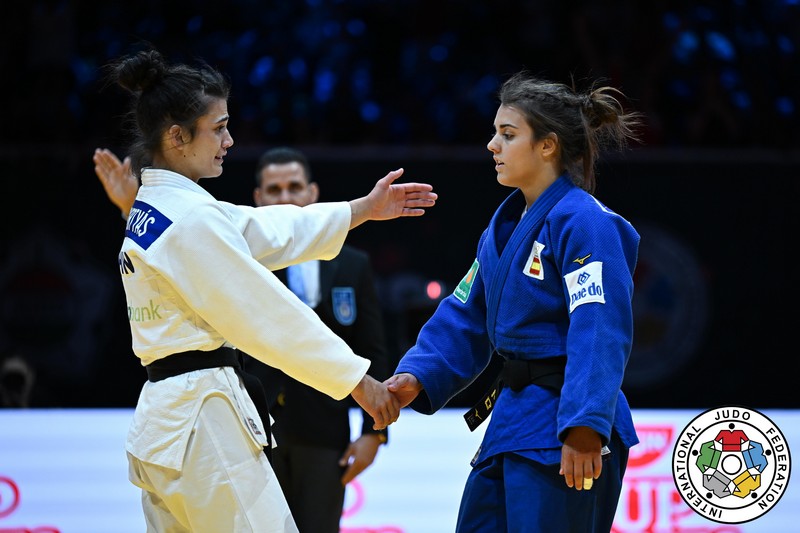 Ariane Toro roza la medalla en el Mundial de Judo con una brillante actuaci&oacute;n en Budapest