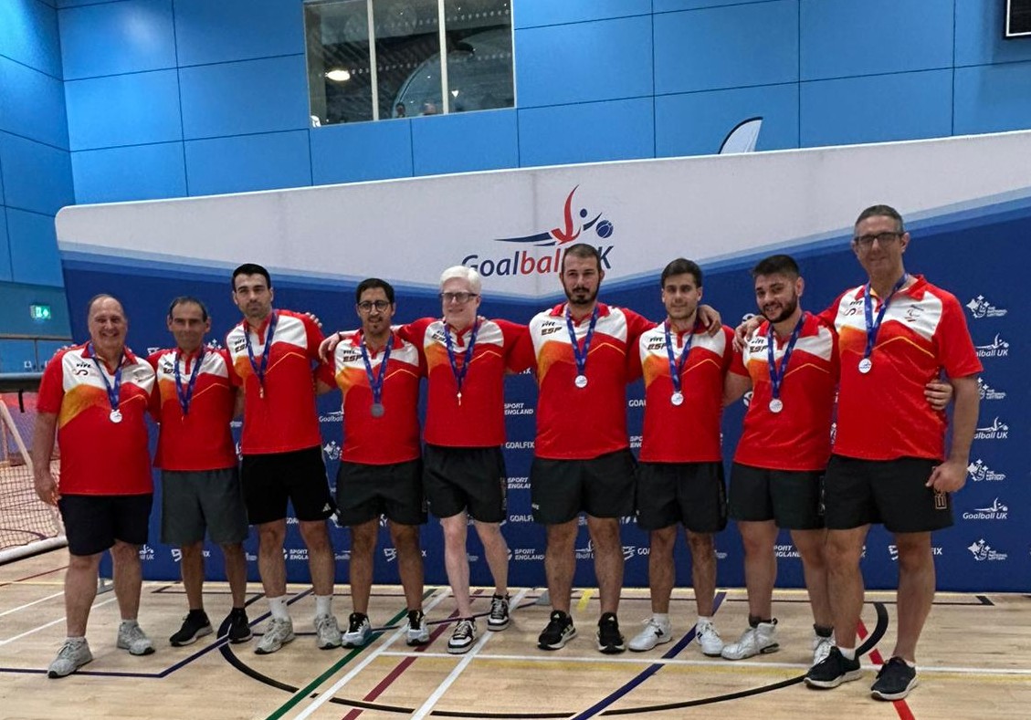 Aritz Huarte y la Selecci&oacute;n Espa&ntilde;ola de Goalball conquistan el bronce en el torneo internacional de Surrey