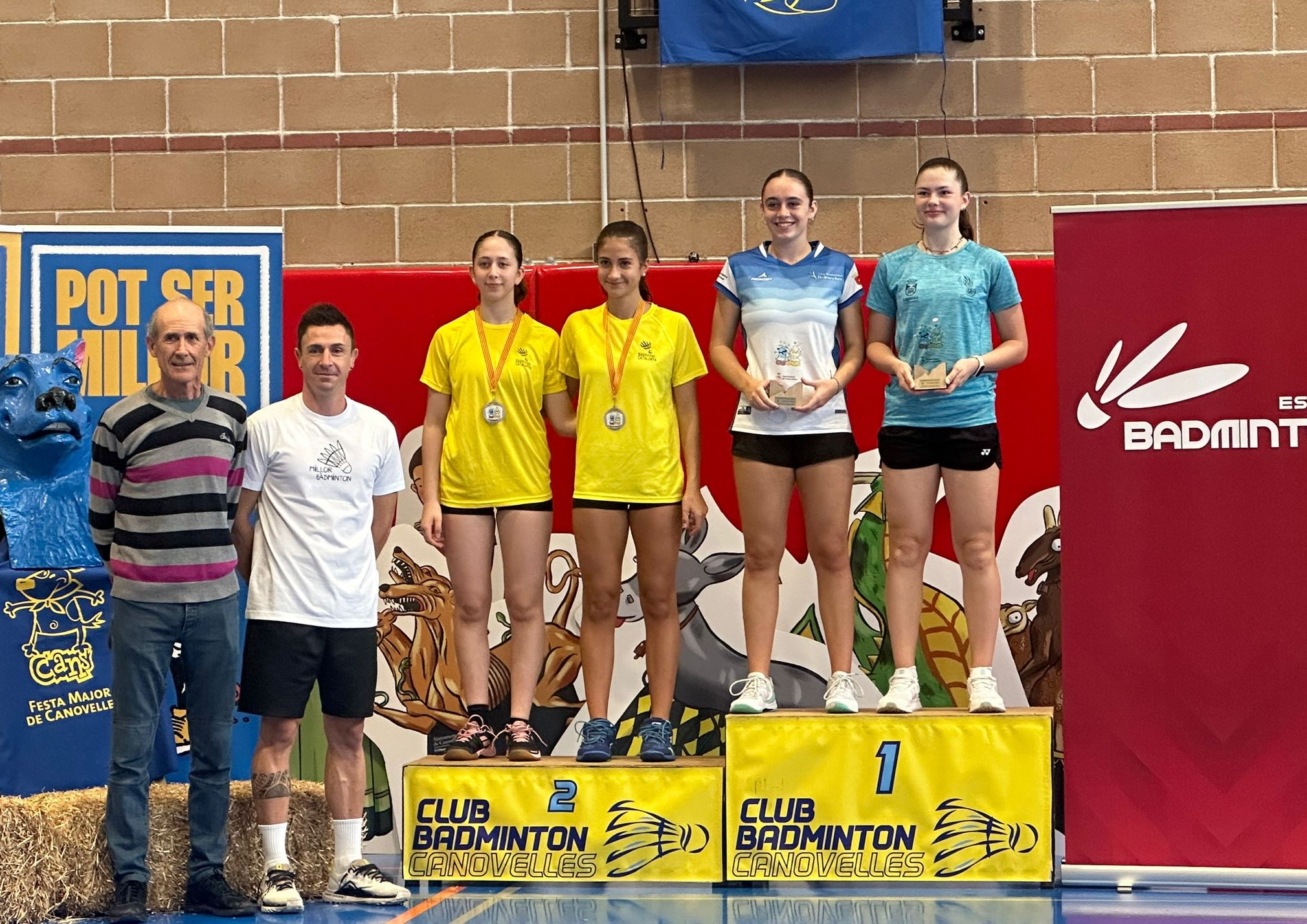 Blanca Cant&oacute;n se cuelga dos oros en el Top Master sub17 de Canovelles