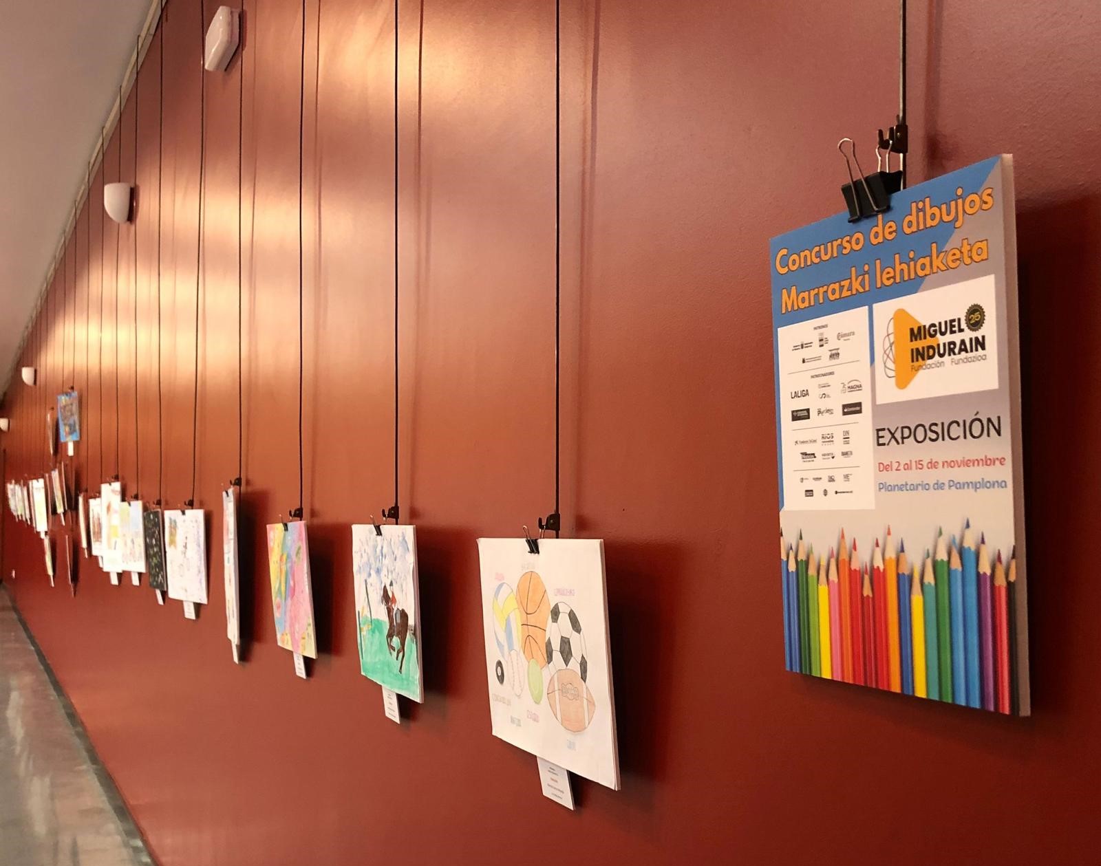 Inaugurada la exposici&oacute;n del corcurso de dibujos