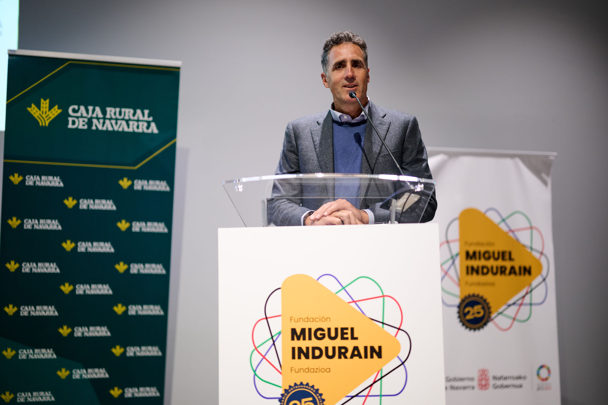 La fiesta de Caja Rural de Navarra y los "J&oacute;venes Talentos 2024"