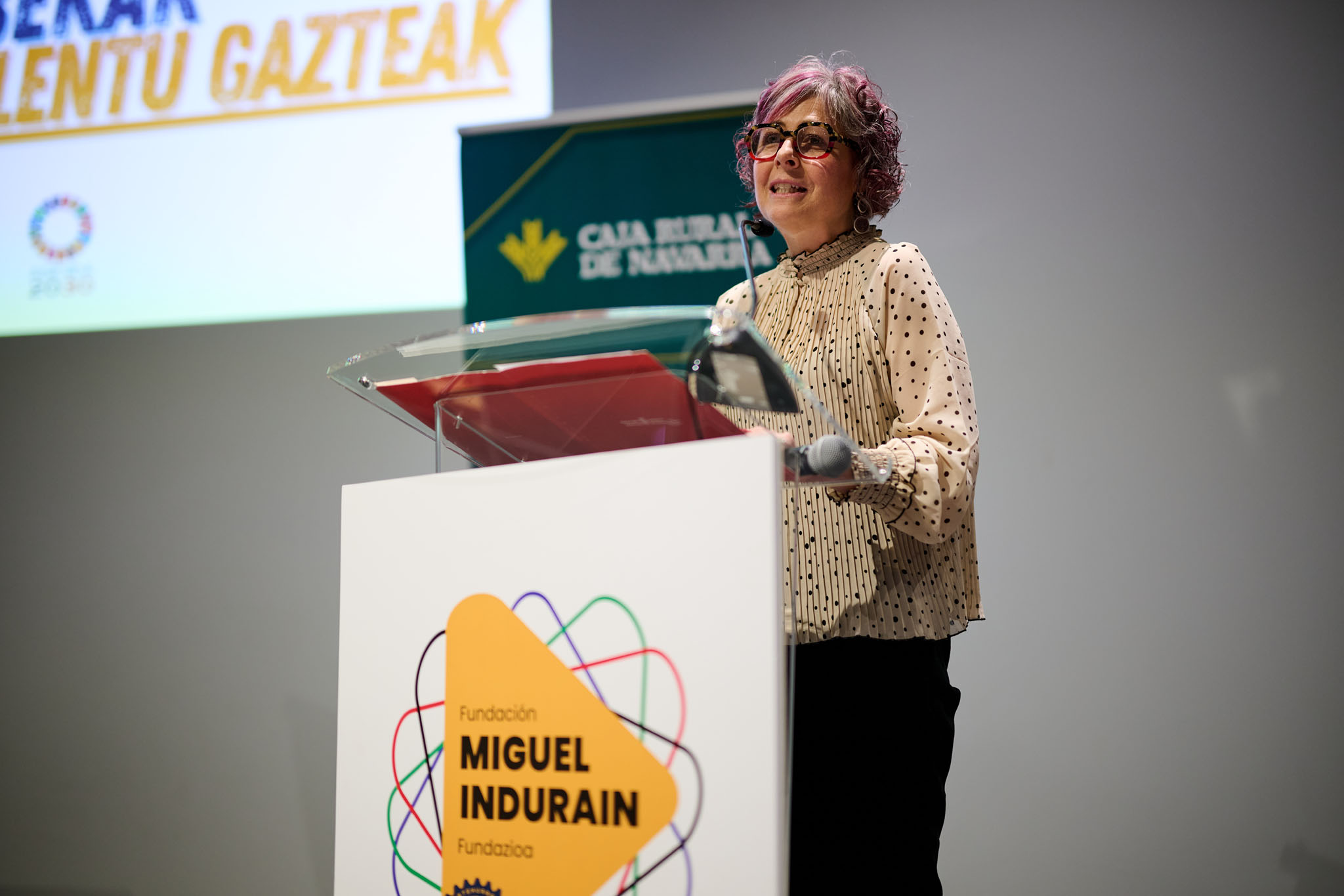 La fiesta de Caja Rural de Navarra y los "J&oacute;venes Talentos 2024"