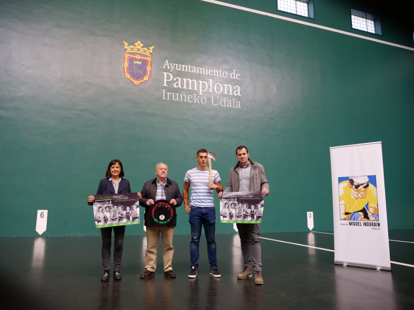 La gran final del Cto. de Euskadi de Aizkora este domingo en Iru&ntilde;a gracias a la FMIF