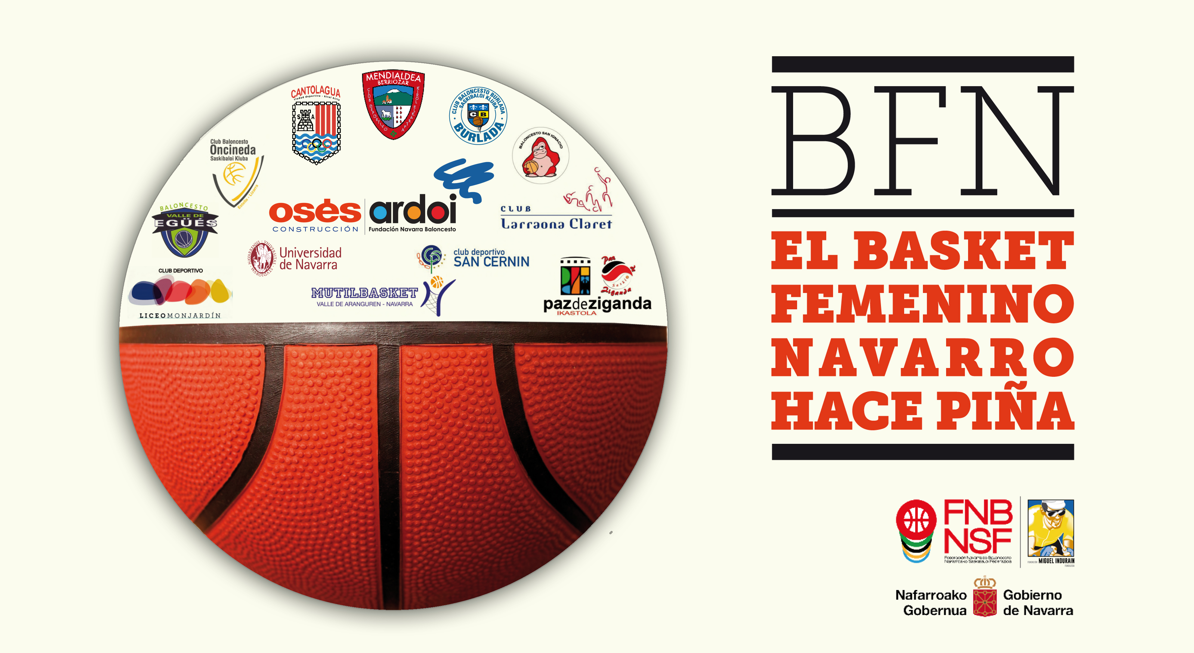 El basket femenino navarro hace pi&ntilde;a