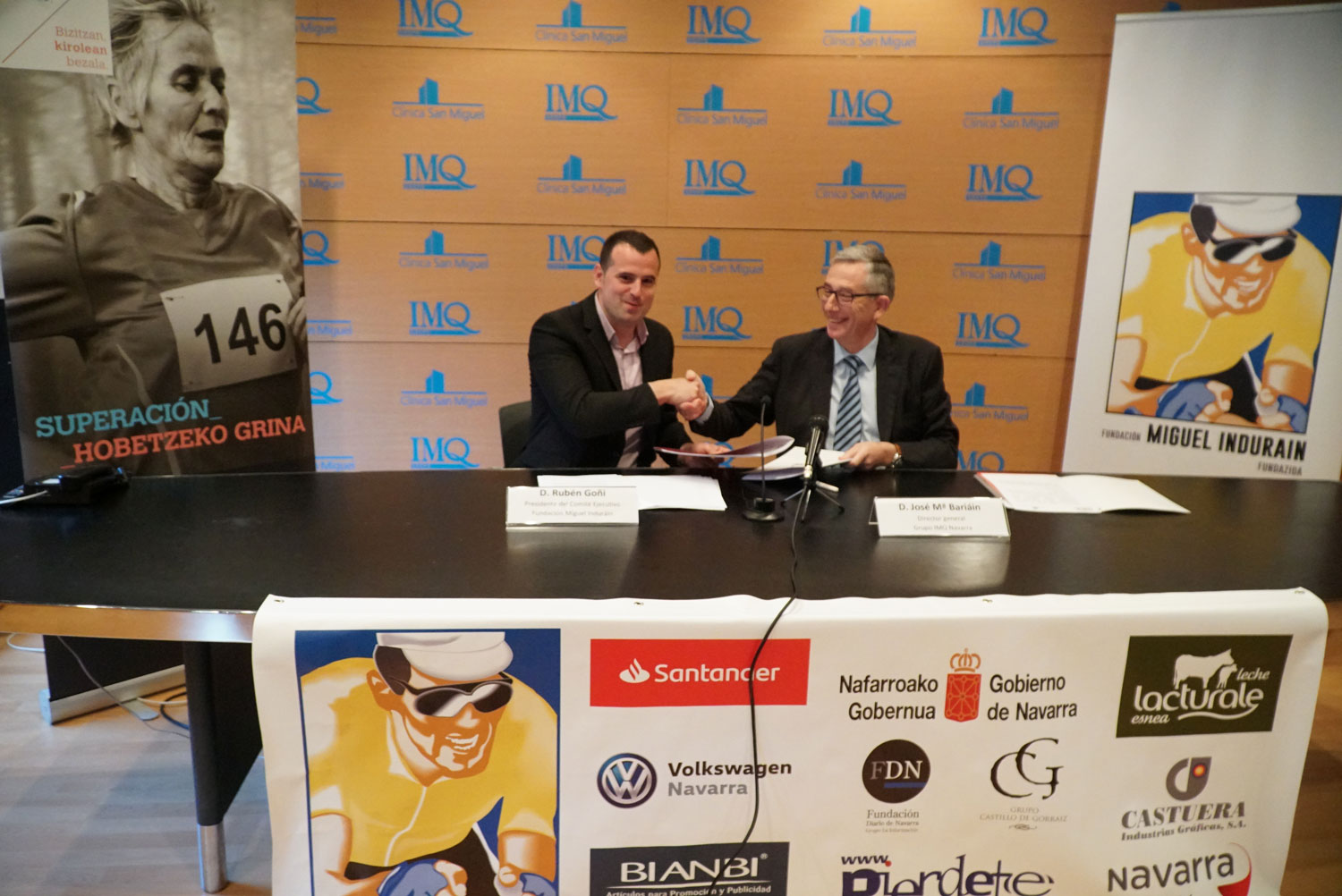 IMQ Navarra, nuevo proveedor m&eacute;dico y patrocinador de la Fundaci&oacute;n