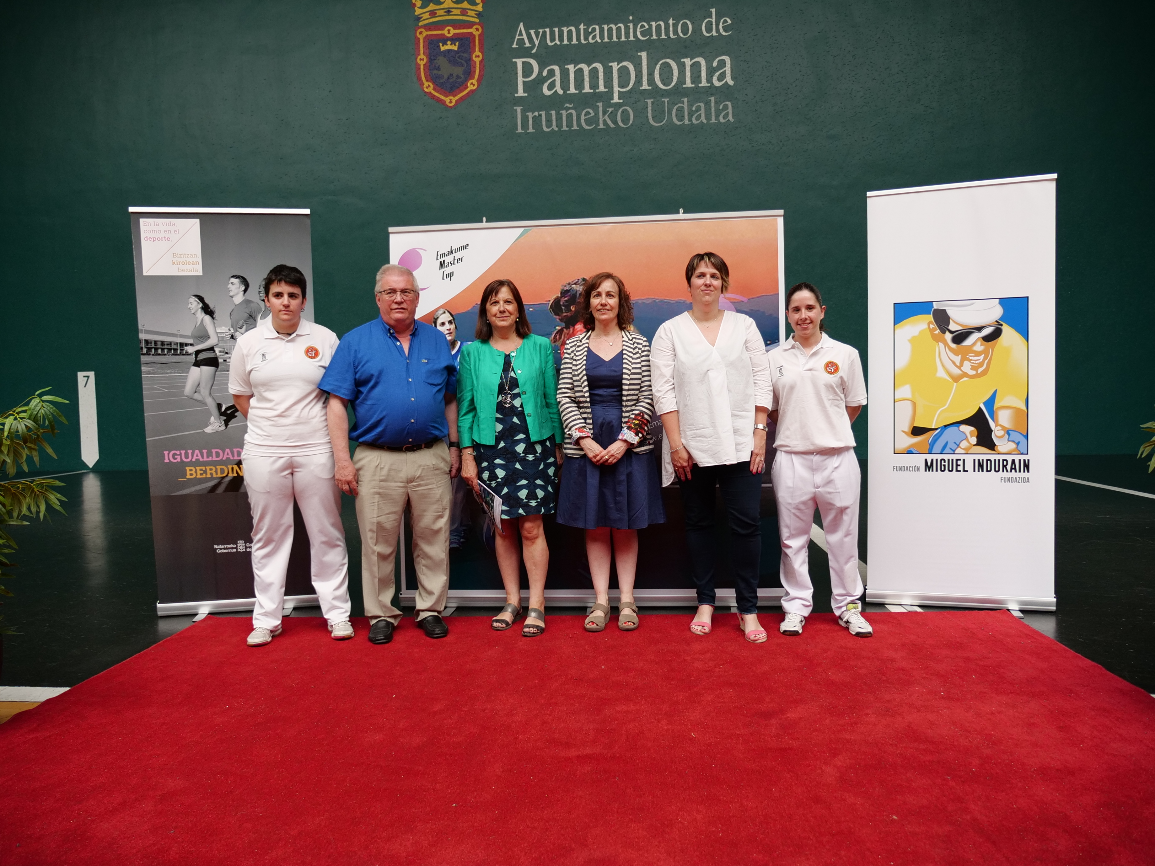 La Fundaci&oacute;n Miguel Indur&aacute;in impulsa el I Torneo San Ferm&iacute;n de Pelota A Mano Femenina