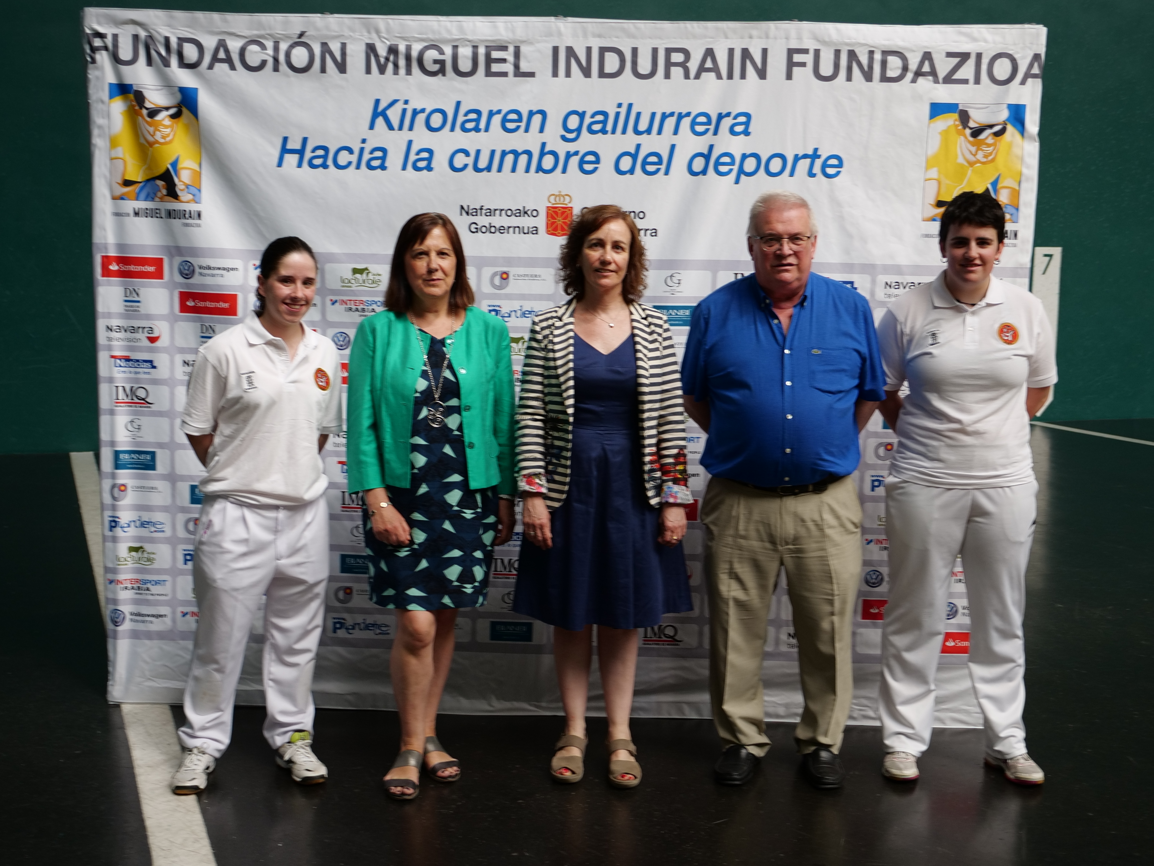 La Fundaci&oacute;n Miguel Indur&aacute;in impulsa el I Torneo San Ferm&iacute;n de Pelota A Mano Femenina